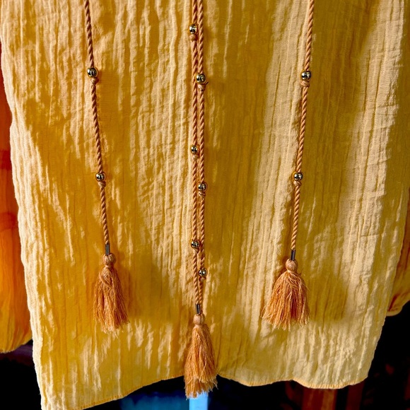 Rebecca Minkoff ladies ruffled blouse with tassels Small. Excellent condition - Picture 5 of 12